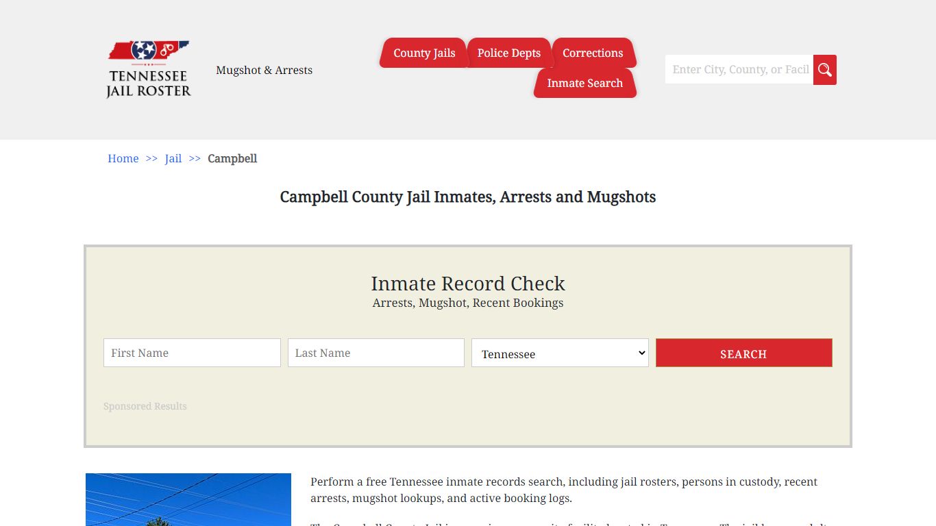 Campbell County Jail Inmates, Arrests and Mugshots